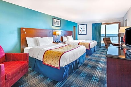 1 BEDROOM, SUITE, KING BED, QUEEN/QUEEN, LAKE FRONT, BALCONY Room Only