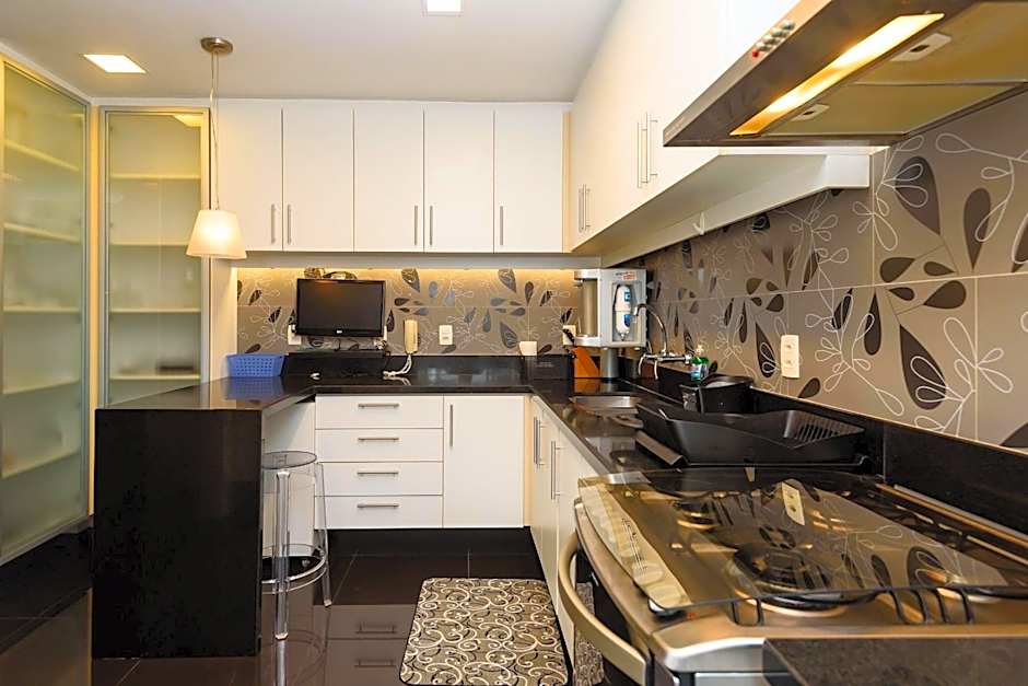 Varanda vista mar Copacabana