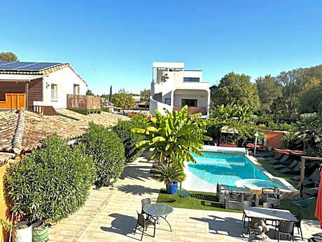 Two-Bedroom Apartment with Pool View