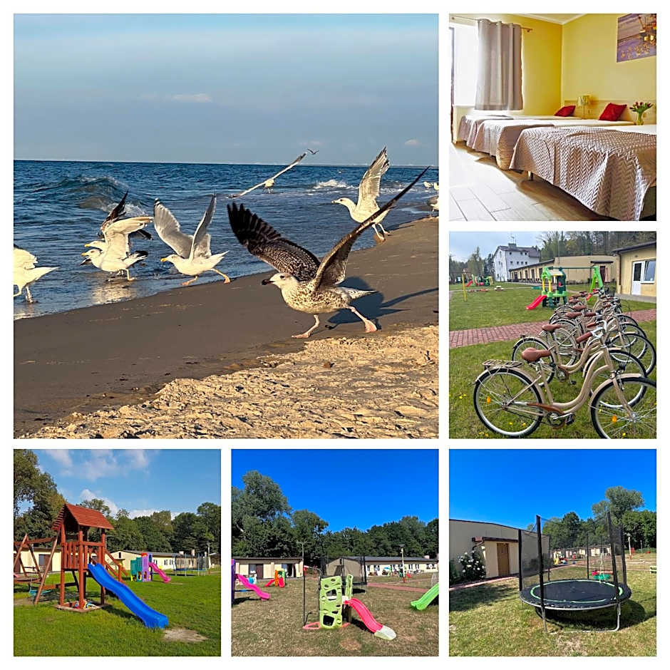 Pokoje do wynajęcia "Pod Wydmami" Sarbinowo PRZY PLAŻY , PLAC ZABAW , ROWERY