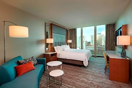 Guest room, 1 King, City view