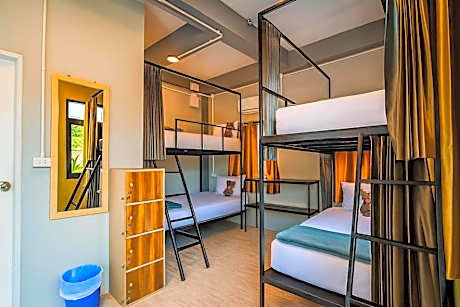 Single Bed in 4-Bed Dormitory Room