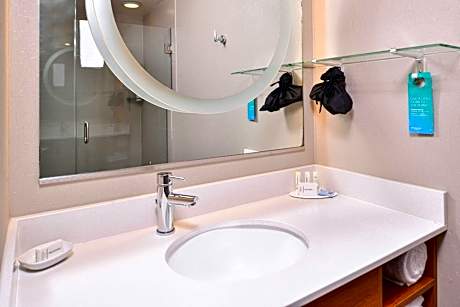 Queen Suite with Two Queen Beds, Transfer Shower and Trundle Sofa - Mobility Access/Hearing Accessible