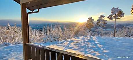 Usjenert med fantastisk utsikt