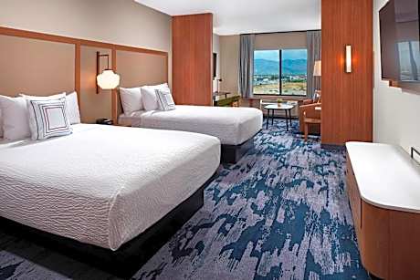 Queen Suite with Two Queen Beds and Sofa Bed