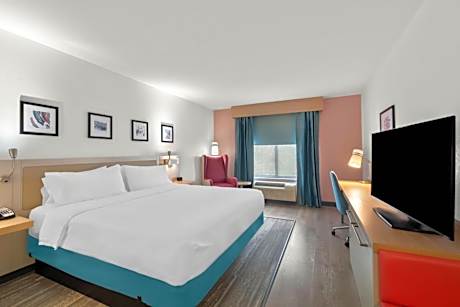 1 King Bed