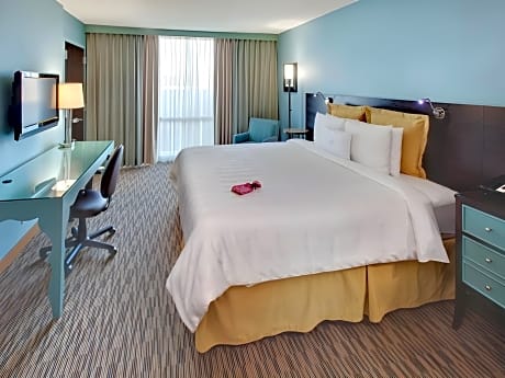 Queen Room - Hearing Accessible Roll in Shower/Non-Smoking