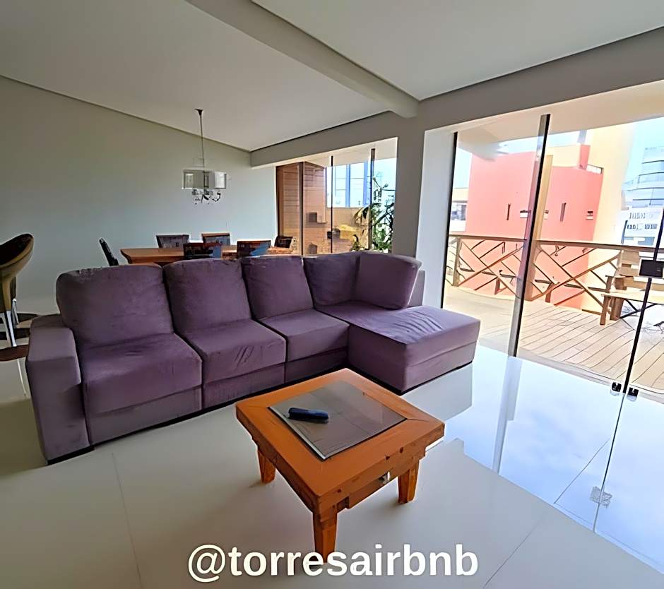 Cobertura duplex a memos de 300mts do mar | Quatro Praças