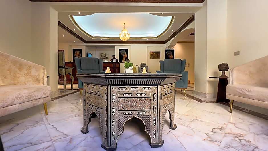 Turquoise Pyramids palace