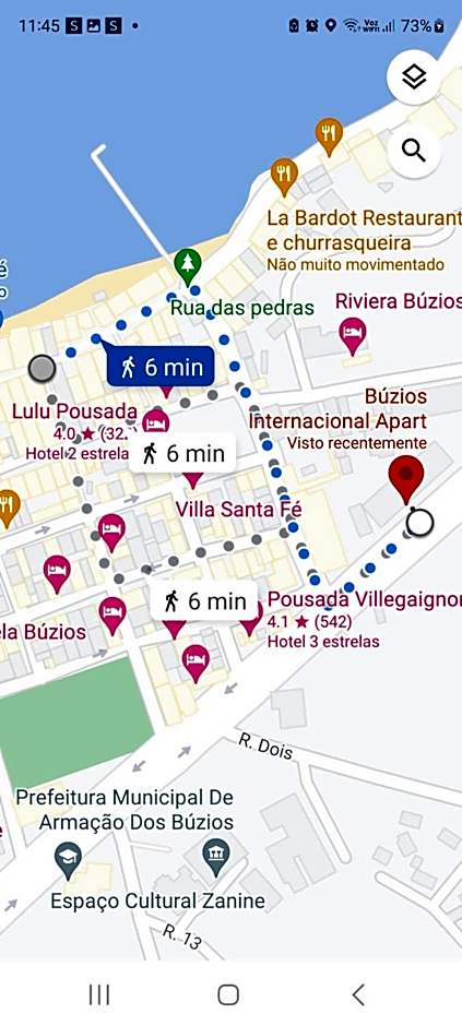 Centro de Búzios 2 quartos