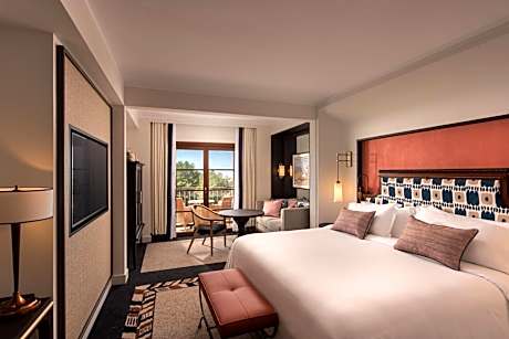 Deluxe Terrace King Room with Balcony and Garden View
