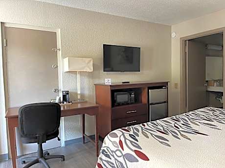 Deluxe King Room Disability Access Roll-In Shower Non-Smoking