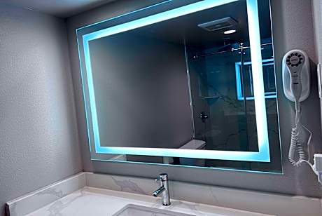 1 King Bed Mobility/Hearing Impaired Accessible Room Non-Smoking