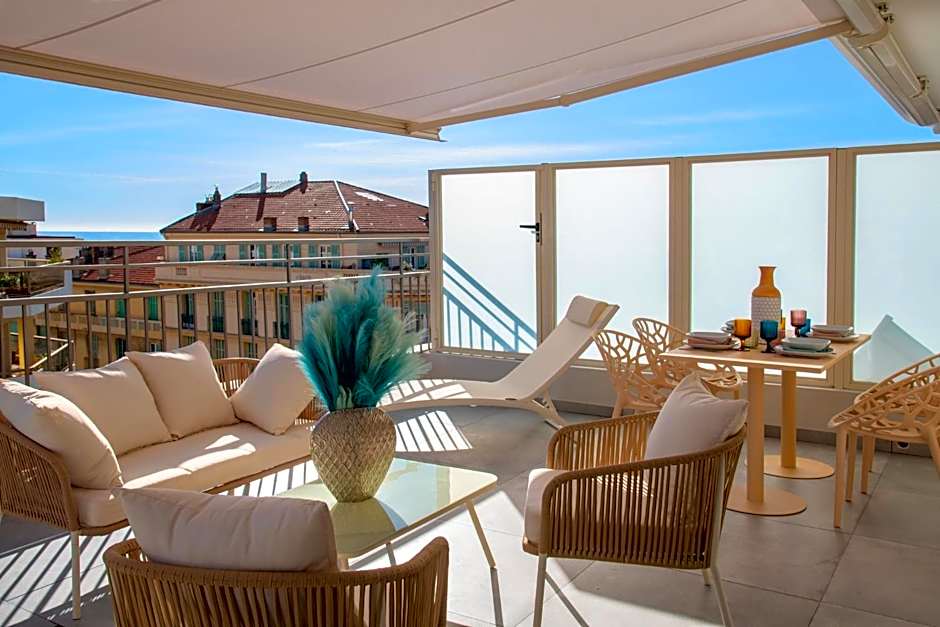 Résidence Hôtelière Chambord au coeur de Menton - entièrement rénovée