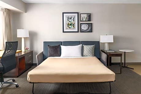One-Bedroom Queen Suite with Sofa Bed - Mobility Accessible with Tub