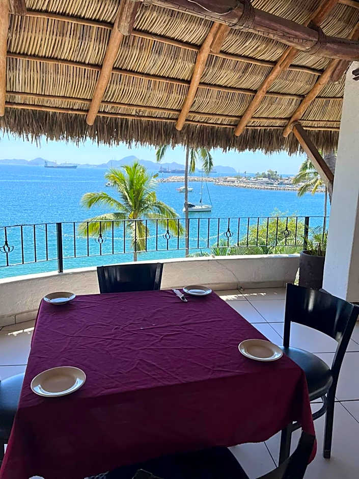 Departamento familiar con vista al mar