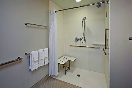 Standard King Room with Mobility Accessible Roll-In Shower