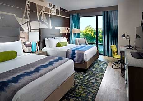 2 Queen Beds Standard Adjacent Building