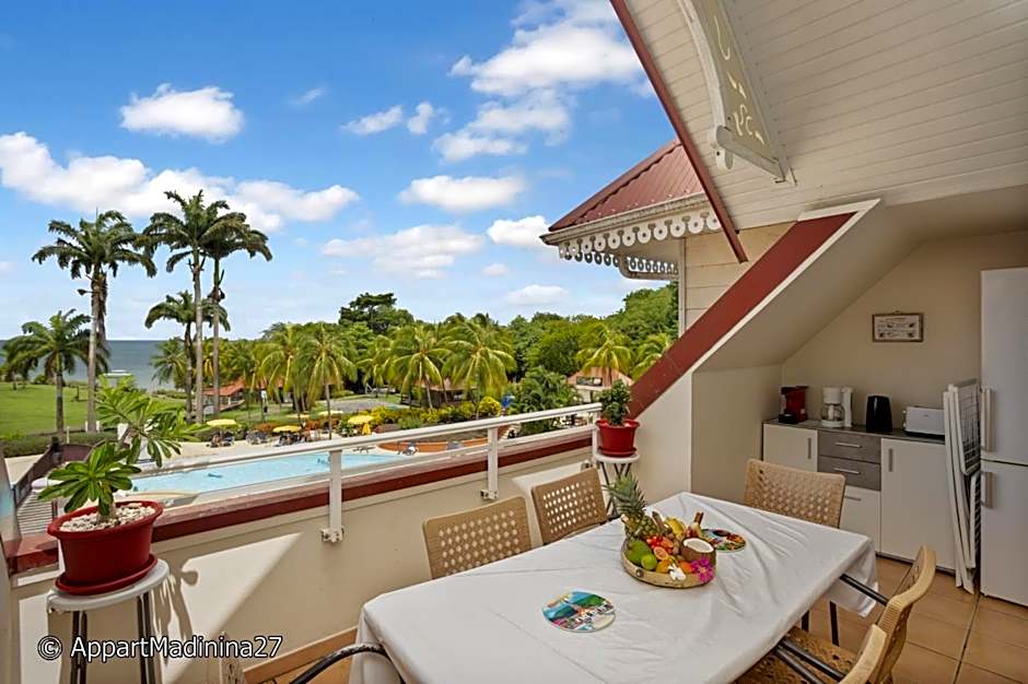 AppartMadinina 27 Sainte Luce 4-6 personnes vue mer