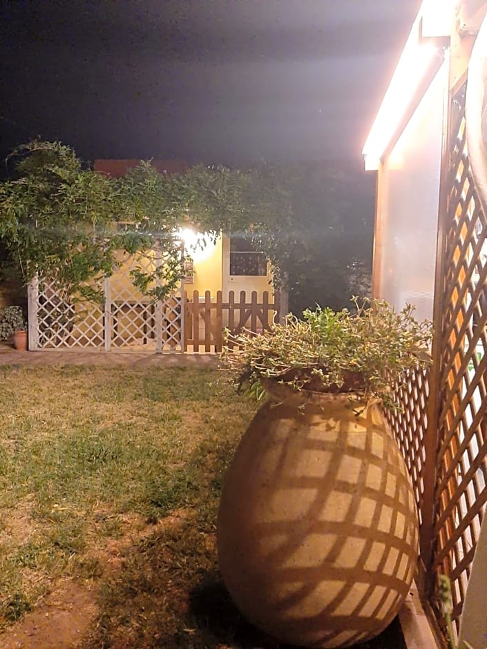 casa di campagna dal pozzo