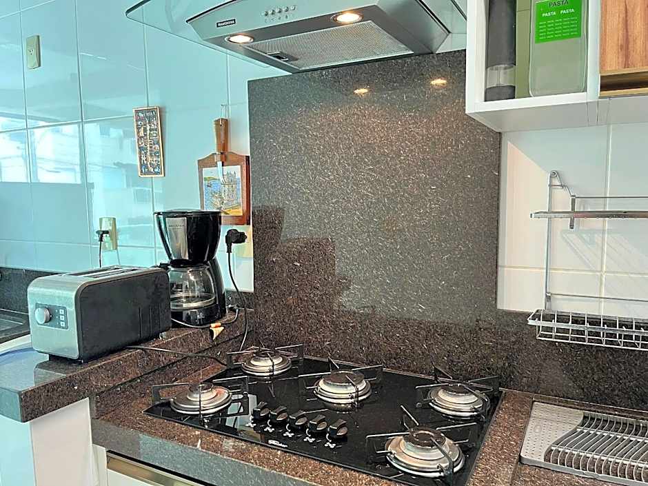 B931 Apto 3 quartos p/ 7 pessoas em Bombinhas SC