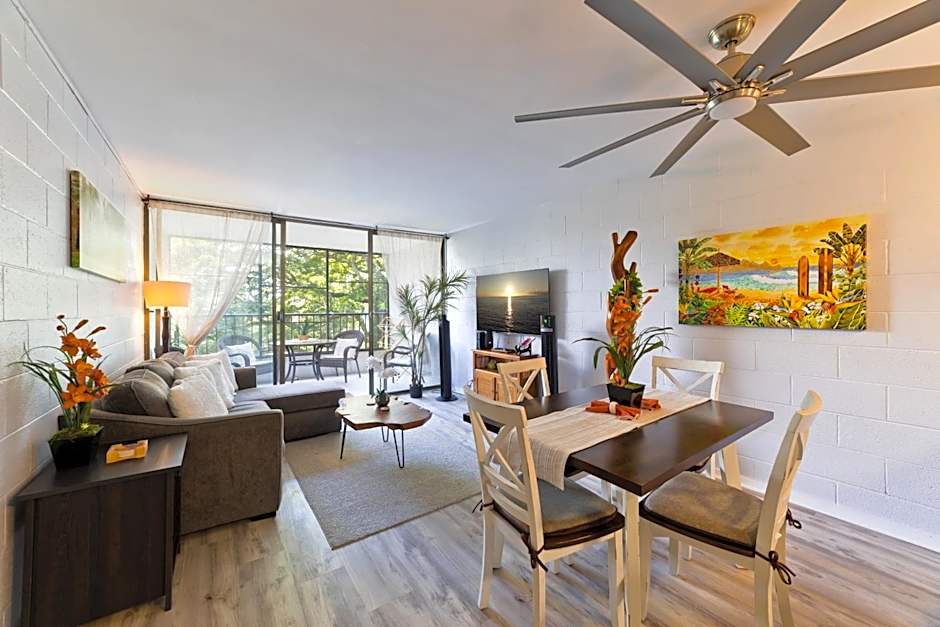 Ocean view Mauna Loa Shores Kai Ekahi #201 next to Carlsmith Beach Park Hilo HI