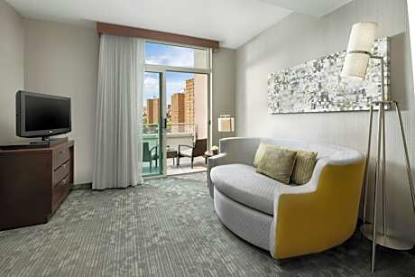 One-Bedroom King Suite with Sofa Bed and Balcony