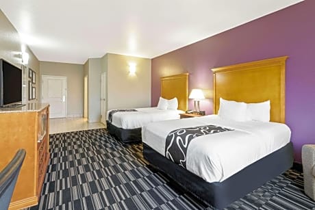 2 Queen Beds Accessible Efficiency Non Smoking.