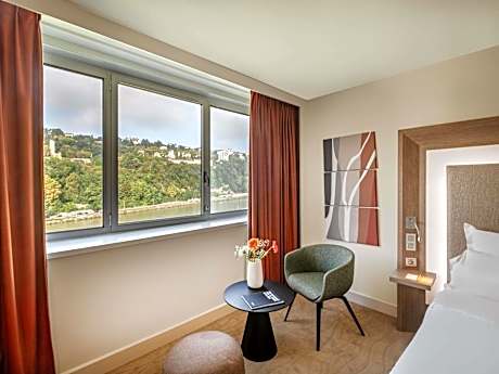 Executive Double Room with Sofa and River View