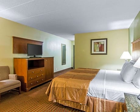 1 King Bed, 1 Double Bed, Efficiency, Suite, Nonsmoking, Accessible