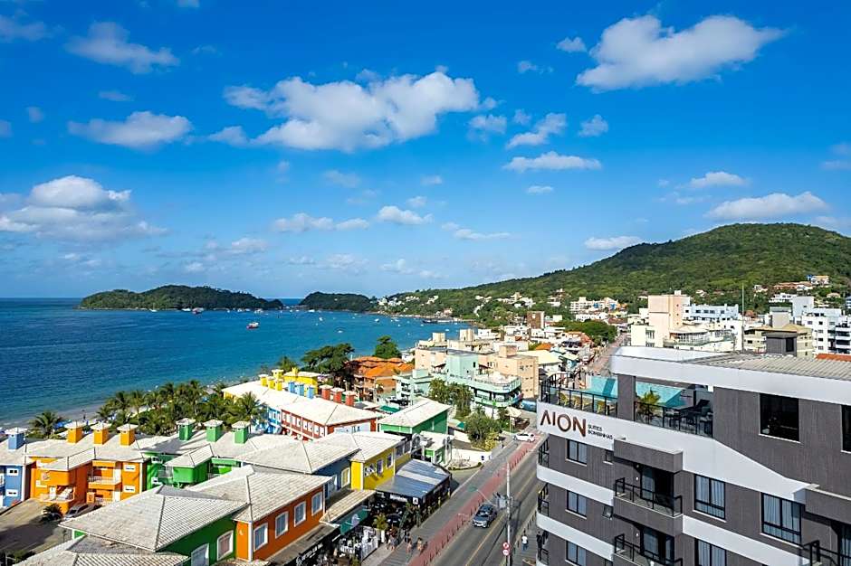 AION suítes 103 - Compacto e luxuoso Loft - Rooftop com piscina e academia - À poucos passos da praia