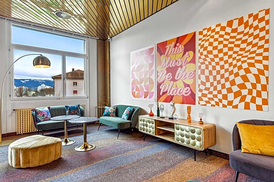 becozy Au Parc Retro Edition Self-Check-In Rooms & Studios Fribourg