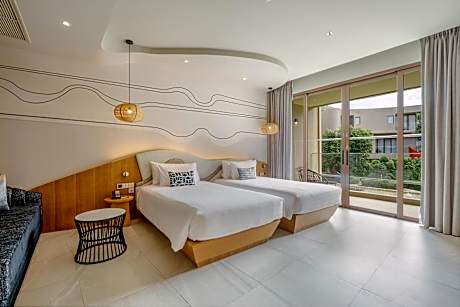 Junior Suite Pool Access Upper Floor Double Or Twin Room