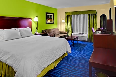 1 QUEEN MOBILITY ACCESS W/TUB NONSMOKING - HDTV/FREE WI-FI/HOT BREAKFAST INCLUDED - WORK AREA -