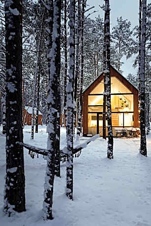 Wyjątkowy domek w kompleksie Patyki Las Możliwości