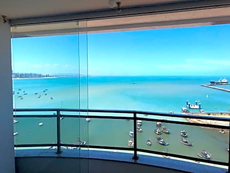 Flat Vista Completa Beira Mar