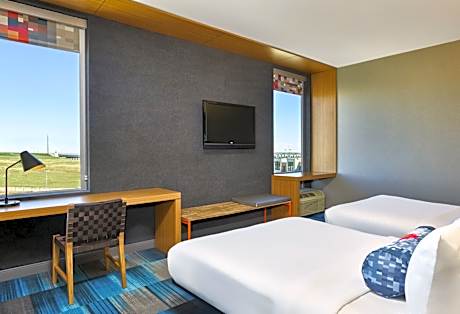 Queen Room with Two Queen Beds and Roll-in Shower - Mobility and Hearing Accessible