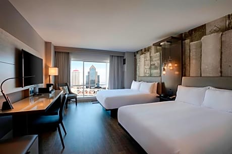 Cityscape, Guest room, 2 Queen, City view