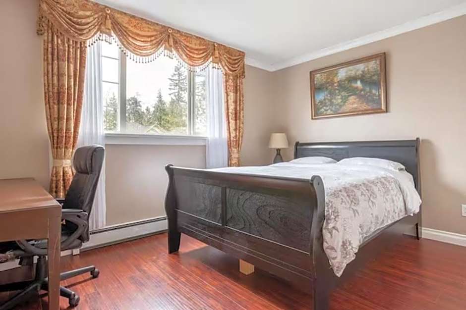 Jane's private rooms with shared washroom