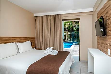 Suite with Balcony and Pool View (2 Adults)