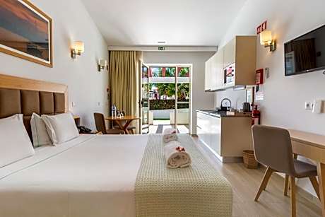 Studio with Pool View