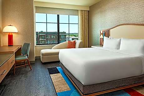 1 King Bed