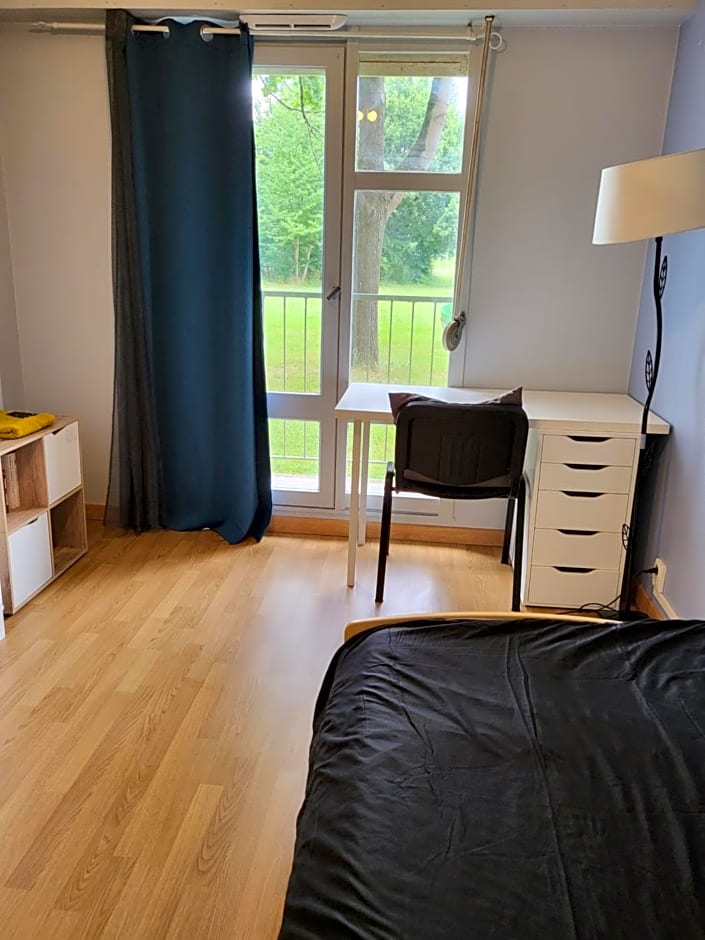 chambre privée dans un appartement étudiant