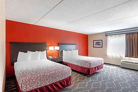 2 Double Beds Non-Smoking Pet Friendly Room Microwave And Refrigerator Wi-Fi Full Breakfast