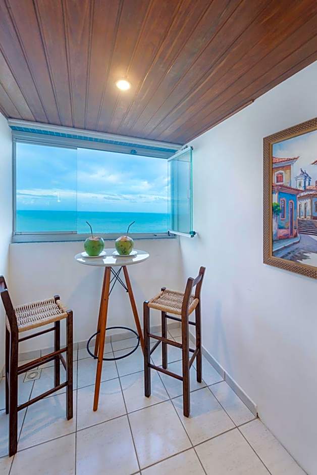 Vista Mar da PRAIA de PONTANEGRA 2 quartos Wifi 55 MB capacidade para até 6 pessoas e PET friendly