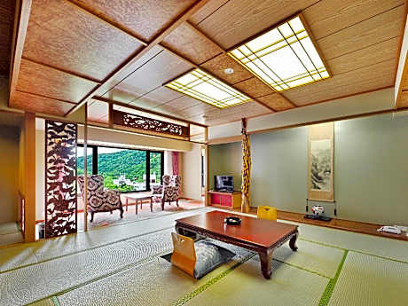 New building Japanese style room 15 tatami, non-smoking