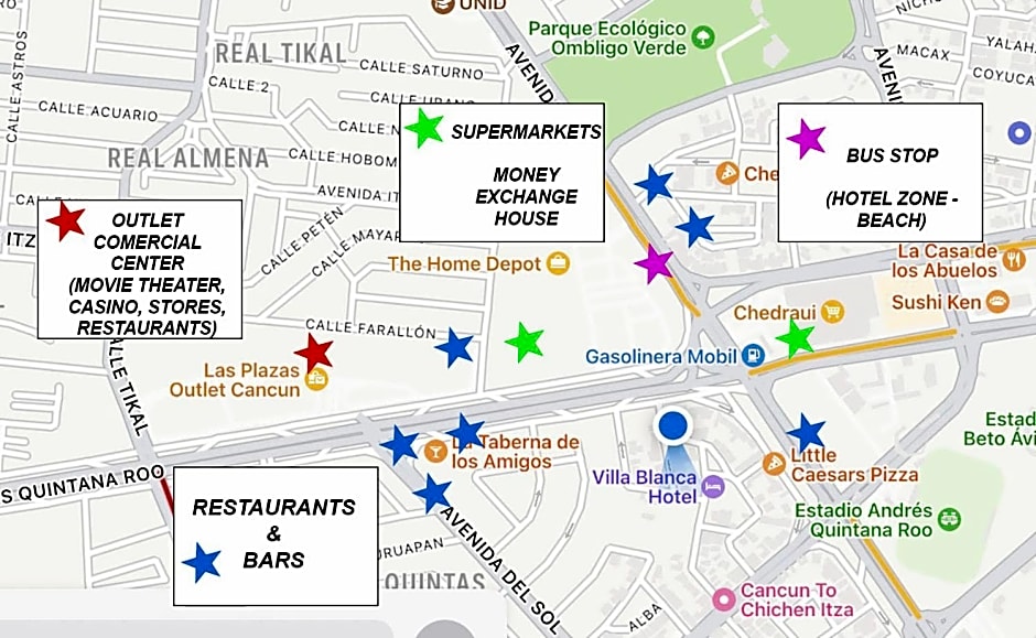 Villa Sofia Hotel Boutique Cancun