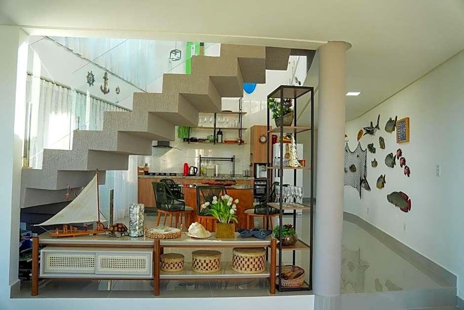 Casa em Milagres/AL | 3 suítes, vista-mar, piscina