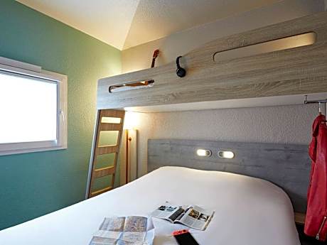 Triple Room with One Double Bed and One Bunk Bed