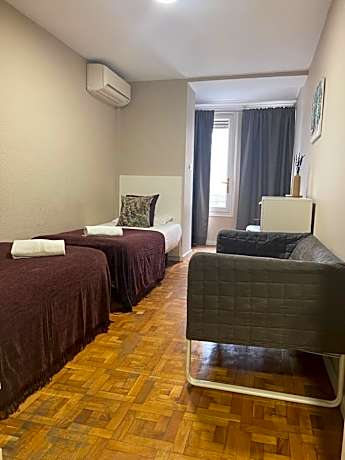 Twin Room with Shared Bathroom